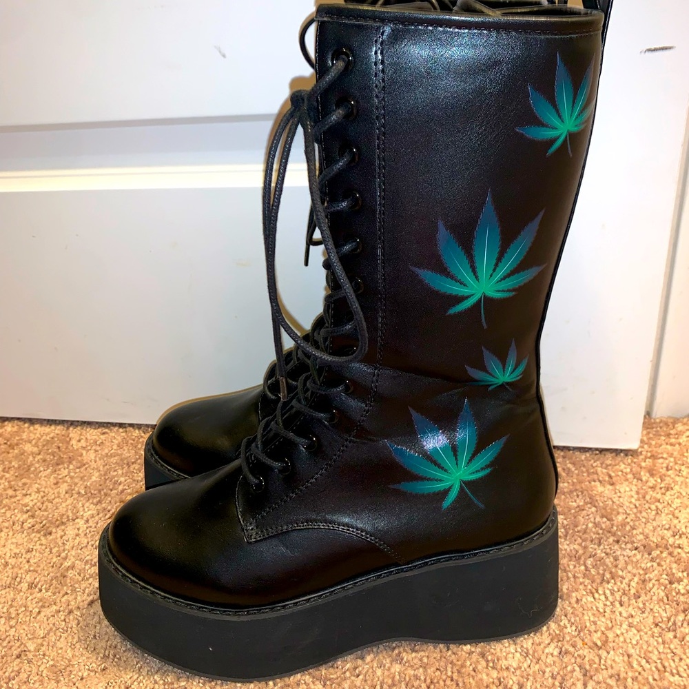 Platform Herbal Boots
